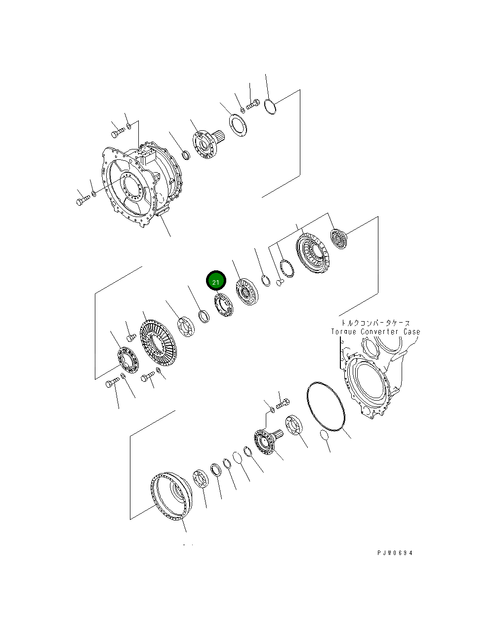Направляющая 42C-13-11190 Komatsu