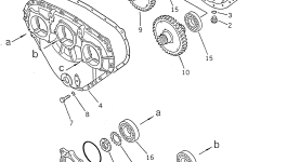 Прокладка 142-16-11132 Komatsu