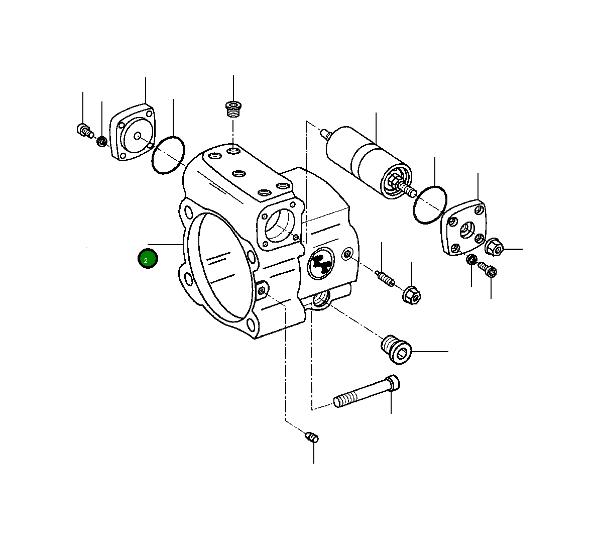 Корпус 1434 121 H1 Komatsu