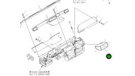 Лист 561-07-82410 Komatsu