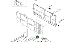 Лист 8298-54-2720 Komatsu