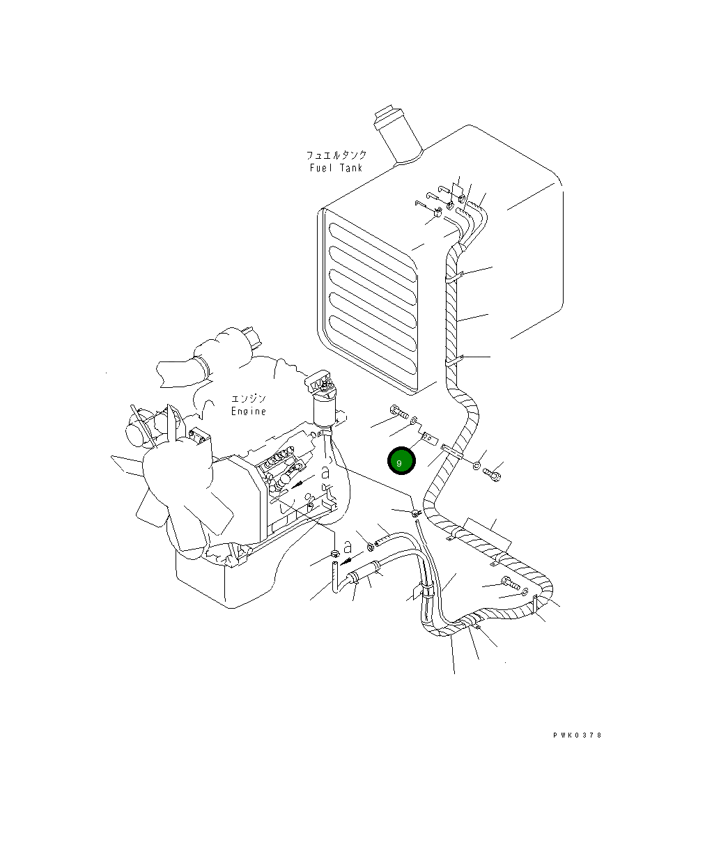 Кронштейн 21J-04-11181 Komatsu