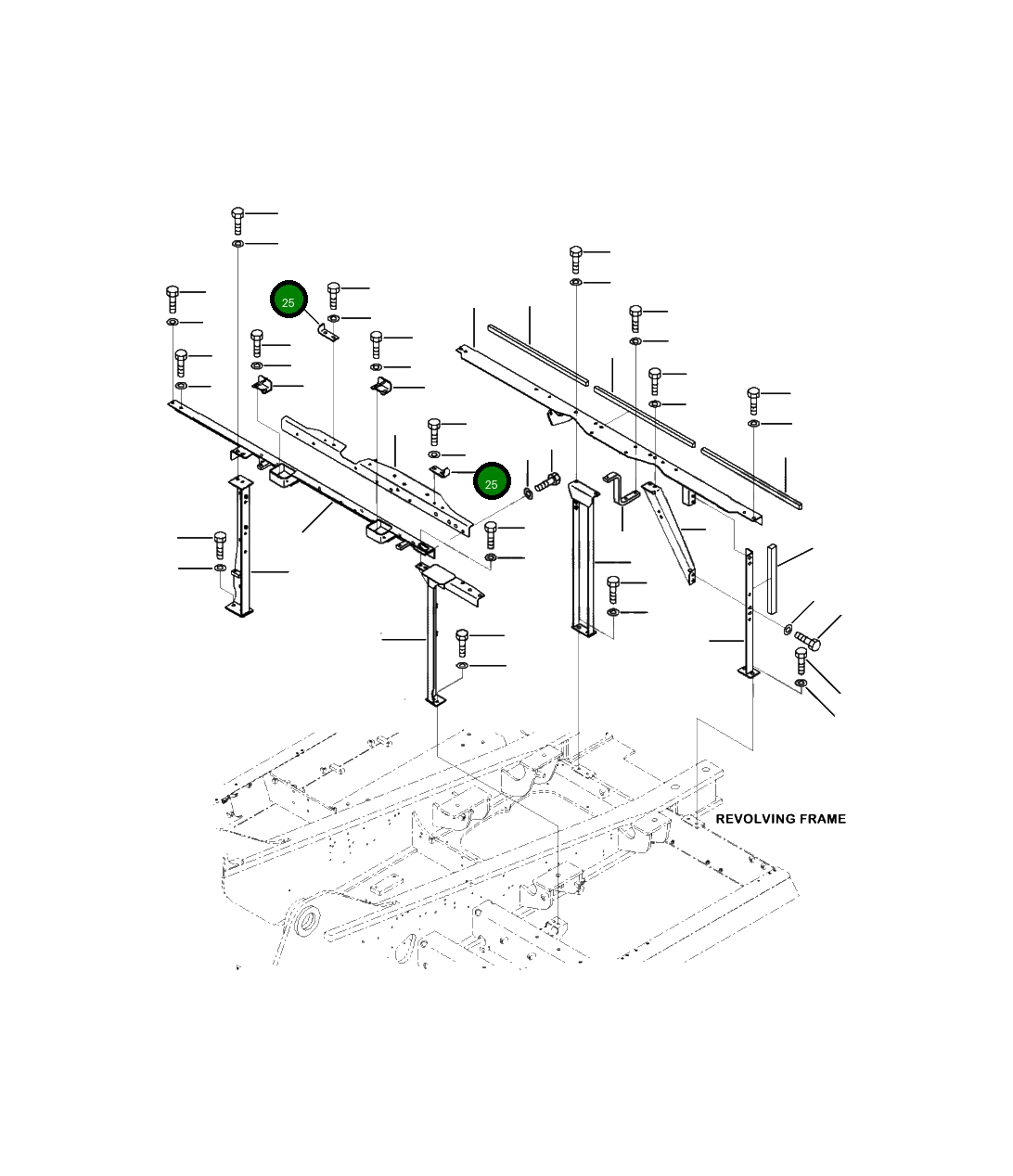 Кронштейн 207-54-43451 Komatsu