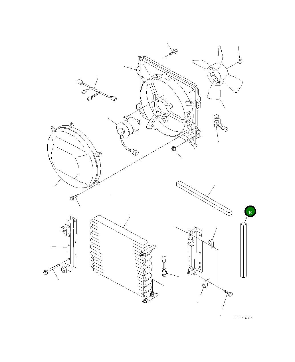 Набивка ND146648-7891 Komatsu