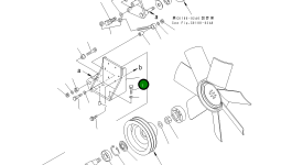 Кронштейн 23B-02-31312 Komatsu