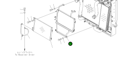 Кронштейн 421-S62-4110 Komatsu