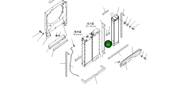 Лист 20Y-03-46390 Komatsu