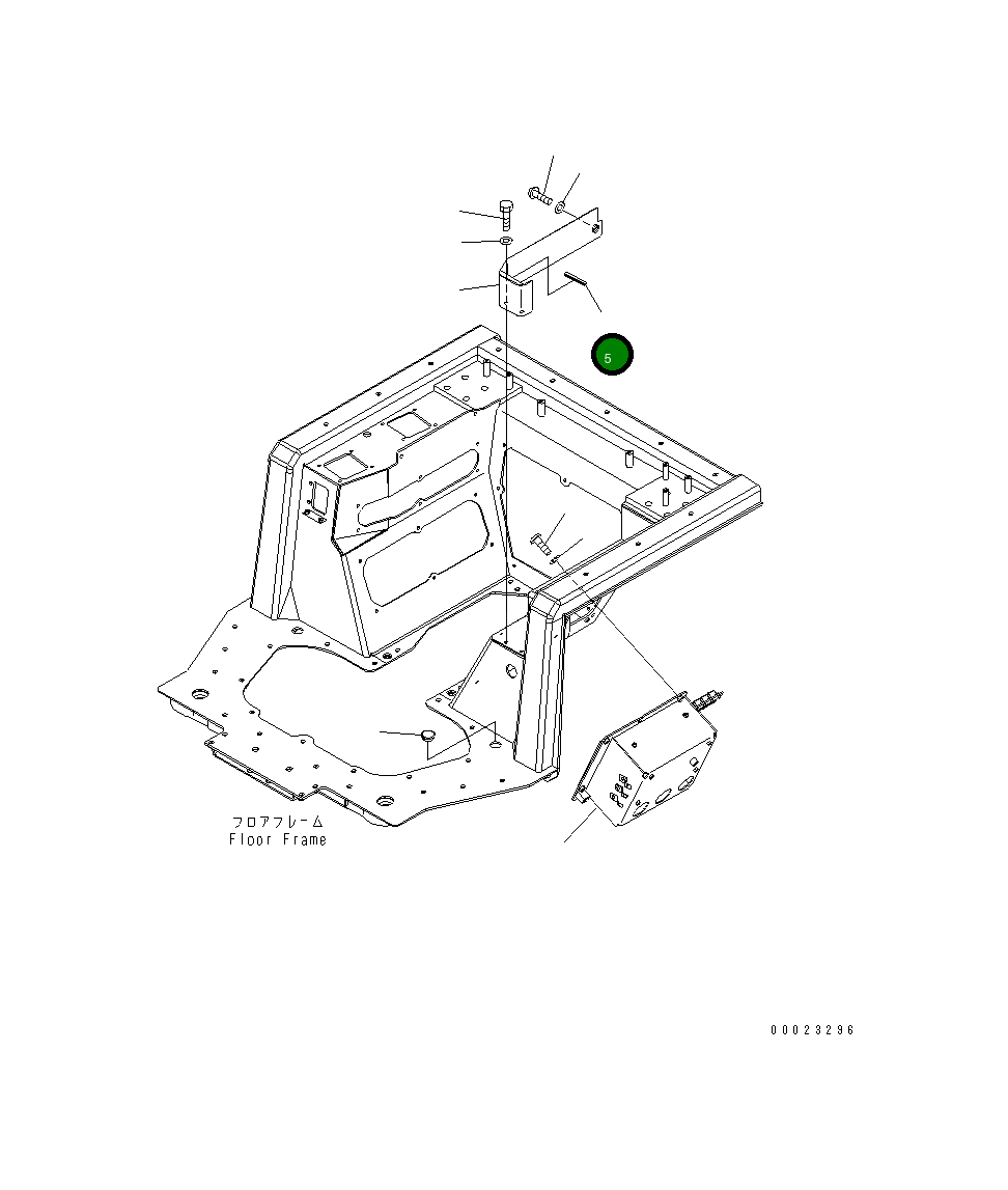 Отделка 154-43-72240 Komatsu