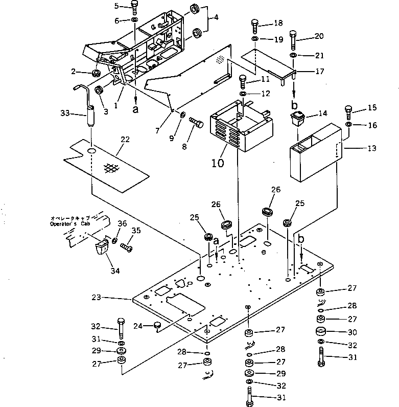 Палец 22C-54-11150 Komatsu