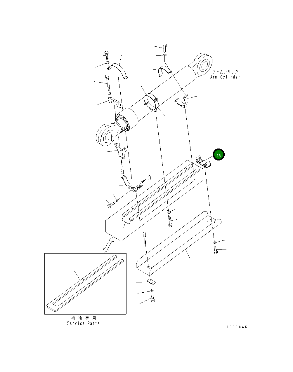 Кронштейн 209-72-74440 Komatsu