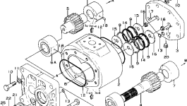 Пластина 07445-66128 Komatsu