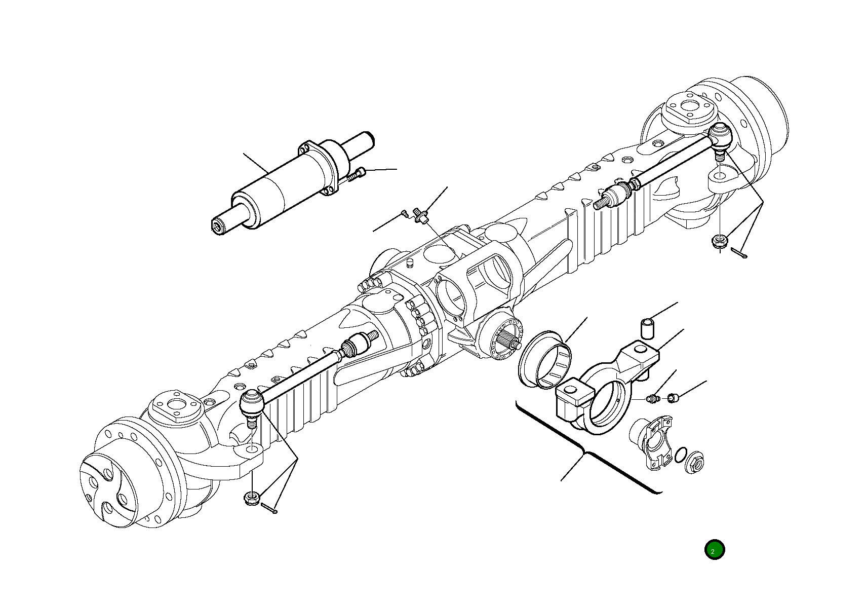 Опора HU2772512 Komatsu