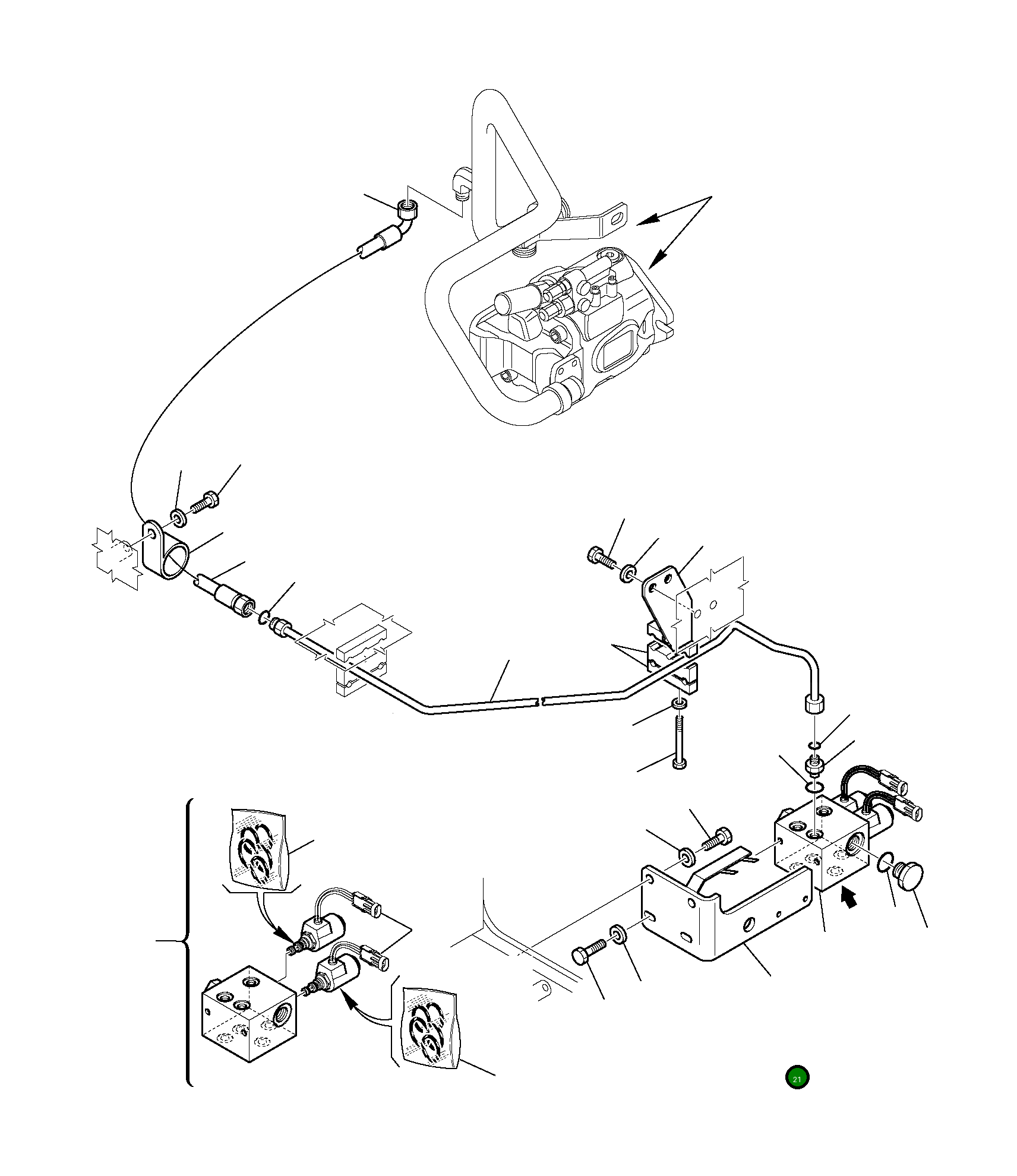 Опора 395-62-15410 Komatsu