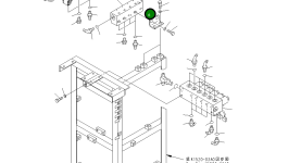 Кронштейн 567-61-12131 Komatsu