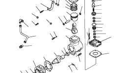 Корпус разгрузочного клапана 1294 069 H1 Komatsu