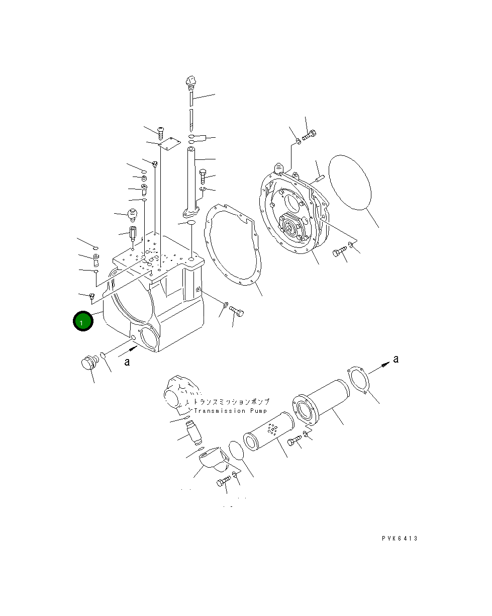 Корпус 113-15-31110 Komatsu