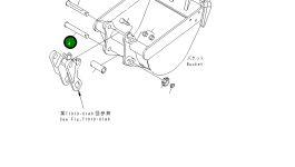 Палец 21W-70-31720 Komatsu