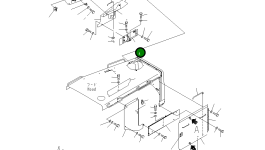 Кронштейн 176-54-56230 Komatsu