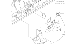 Кронштейн 6245-21-7650 Komatsu