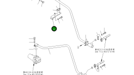 Кронштейн 209-64-16140 Komatsu