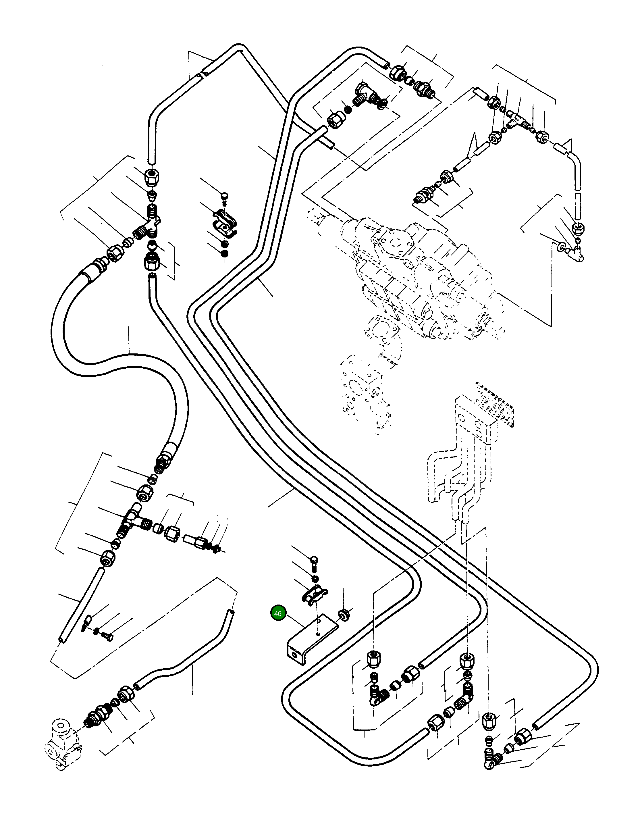 Кронштейн 2944758M1 Komatsu