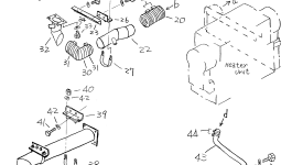 Трубка 428-W93-1380 Komatsu
