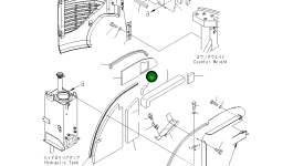 Лист 22L-54-23790 Komatsu