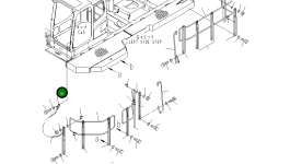 Кронштейн 21N-53-32420 Komatsu