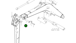 Палец 22L-70-21171 Komatsu