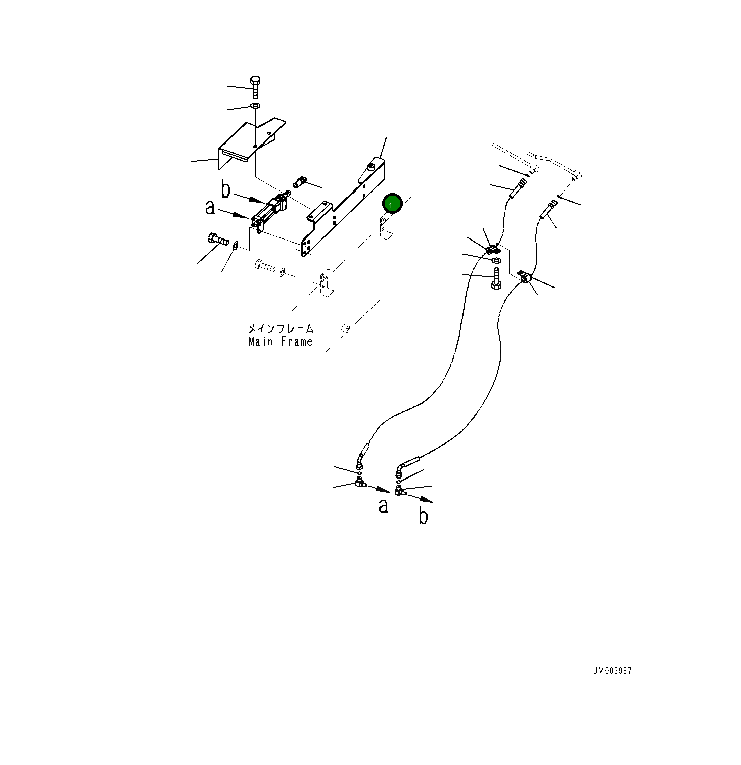 Кронштейн 561-88-81141 Komatsu