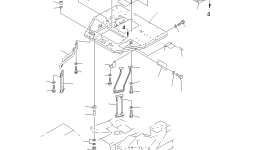Кронштейн 234-807-5140 Komatsu