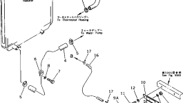 Шланг 20Y-03-12190 Komatsu