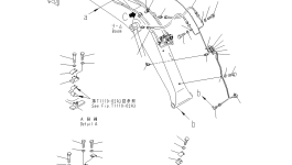 Кронштейн 22B-62-14470 Komatsu
