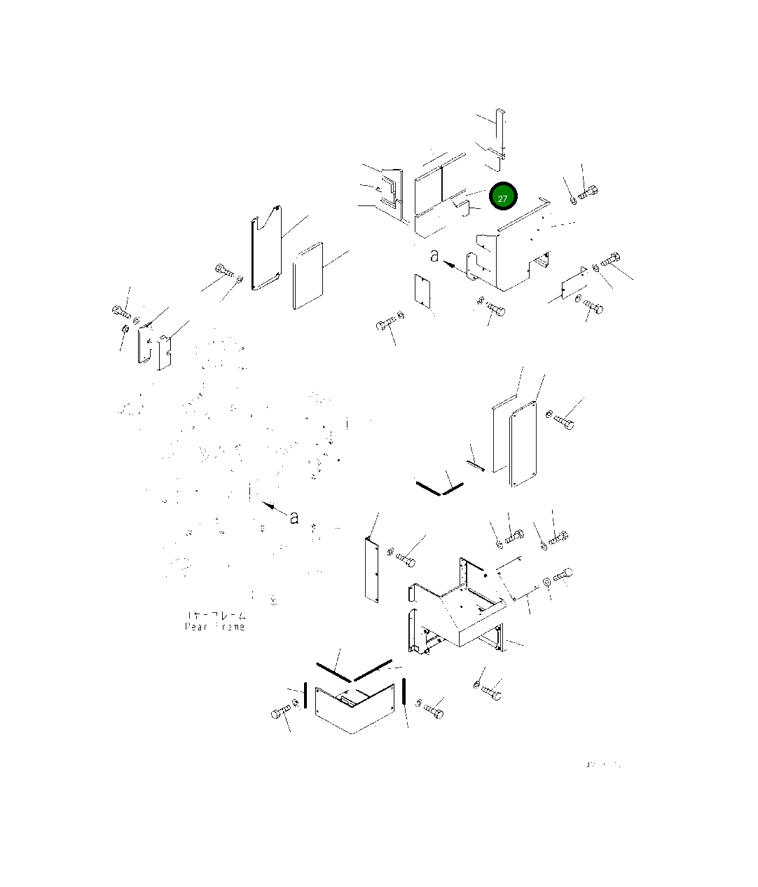 Лист 425-Z90-4450 Komatsu