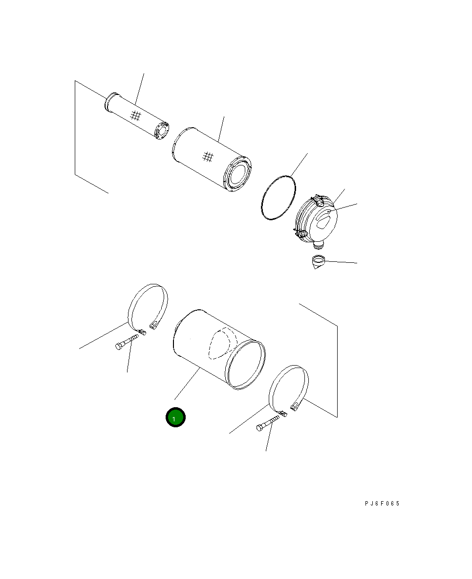Корпус 6738-81-7210 Komatsu