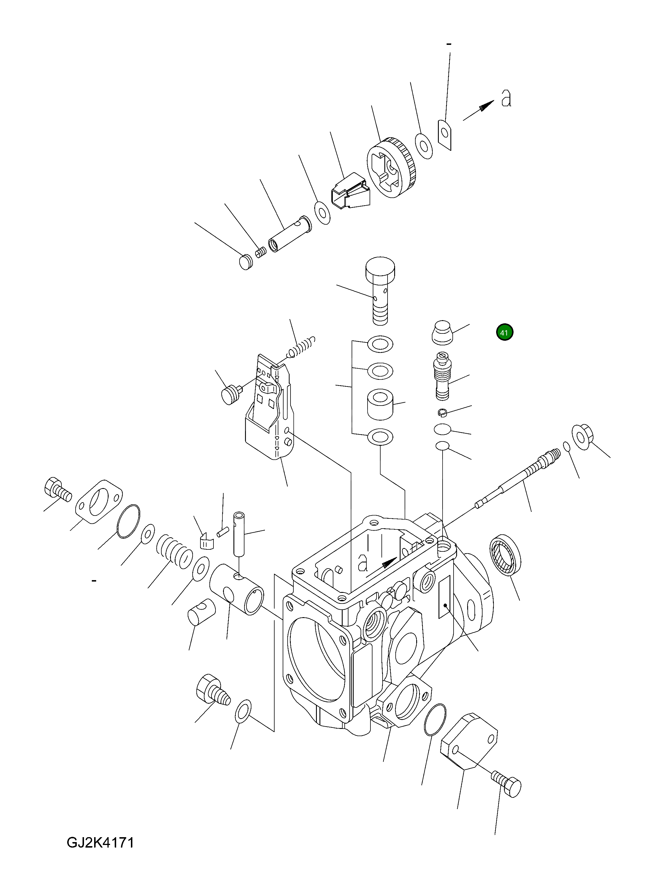 Колпак DK146598-8120 Komatsu
