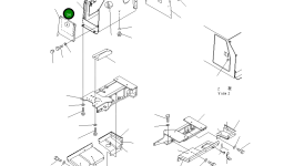 Лист 114-C62-2580 Komatsu
