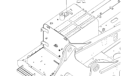 Кронштейн 207-54-77930 Komatsu