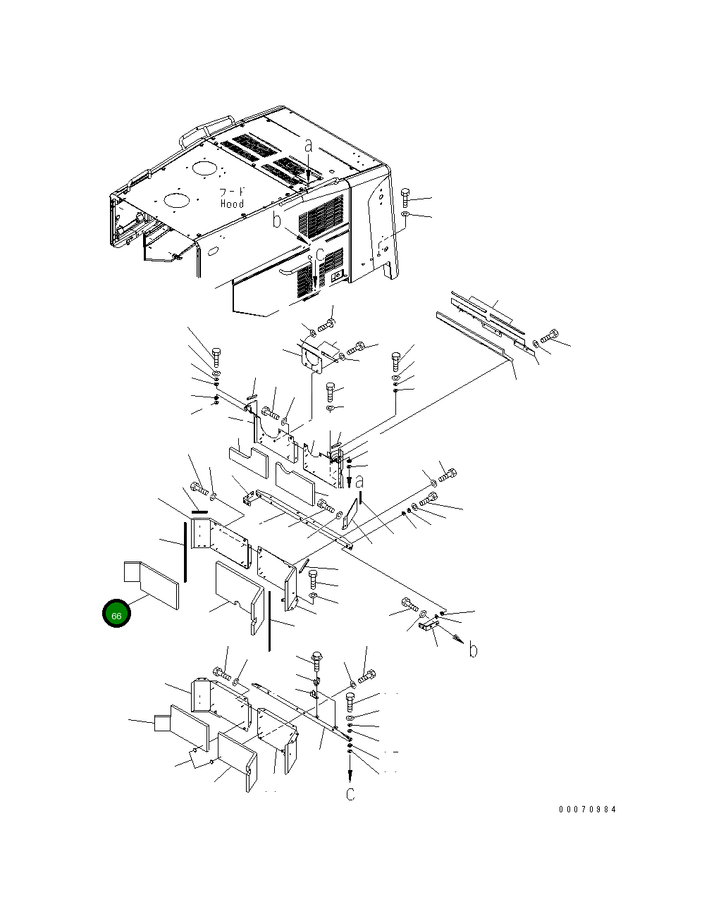 Лист 425-Z90-3510 Komatsu