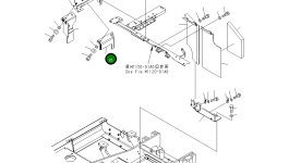 Лист 203-62-71890 Komatsu