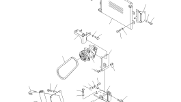 Кронштейн 23B-809-9120 Komatsu