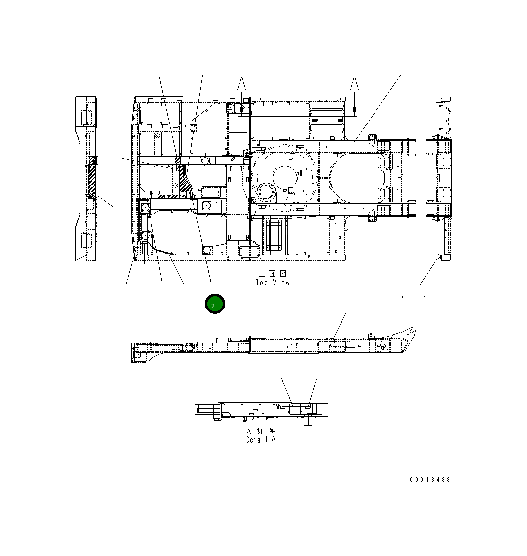 Лист 14S-54-24710 Komatsu