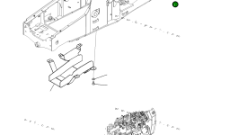 Кронштейн 42N-46-12340 Komatsu