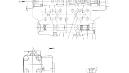 Корпус 1100624666 Komatsu