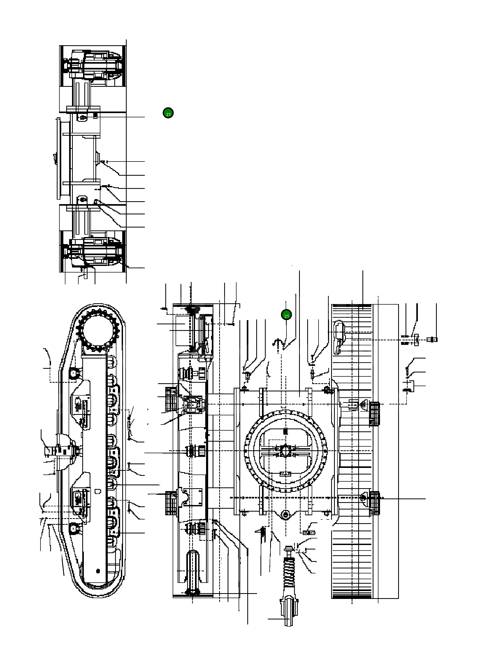 Палец 207-30-KB450 Komatsu