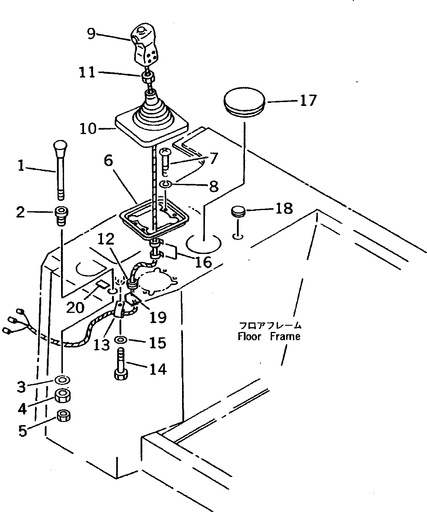 Клипса 419-09-11160 Komatsu