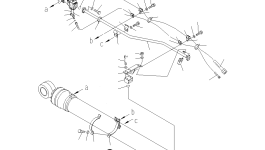 Кронштейн 206-62-73650 Komatsu