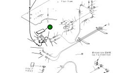Кронштейн 207-62-KD560 Komatsu