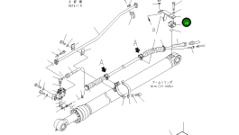 Кронштейн 206-62-73480 Komatsu