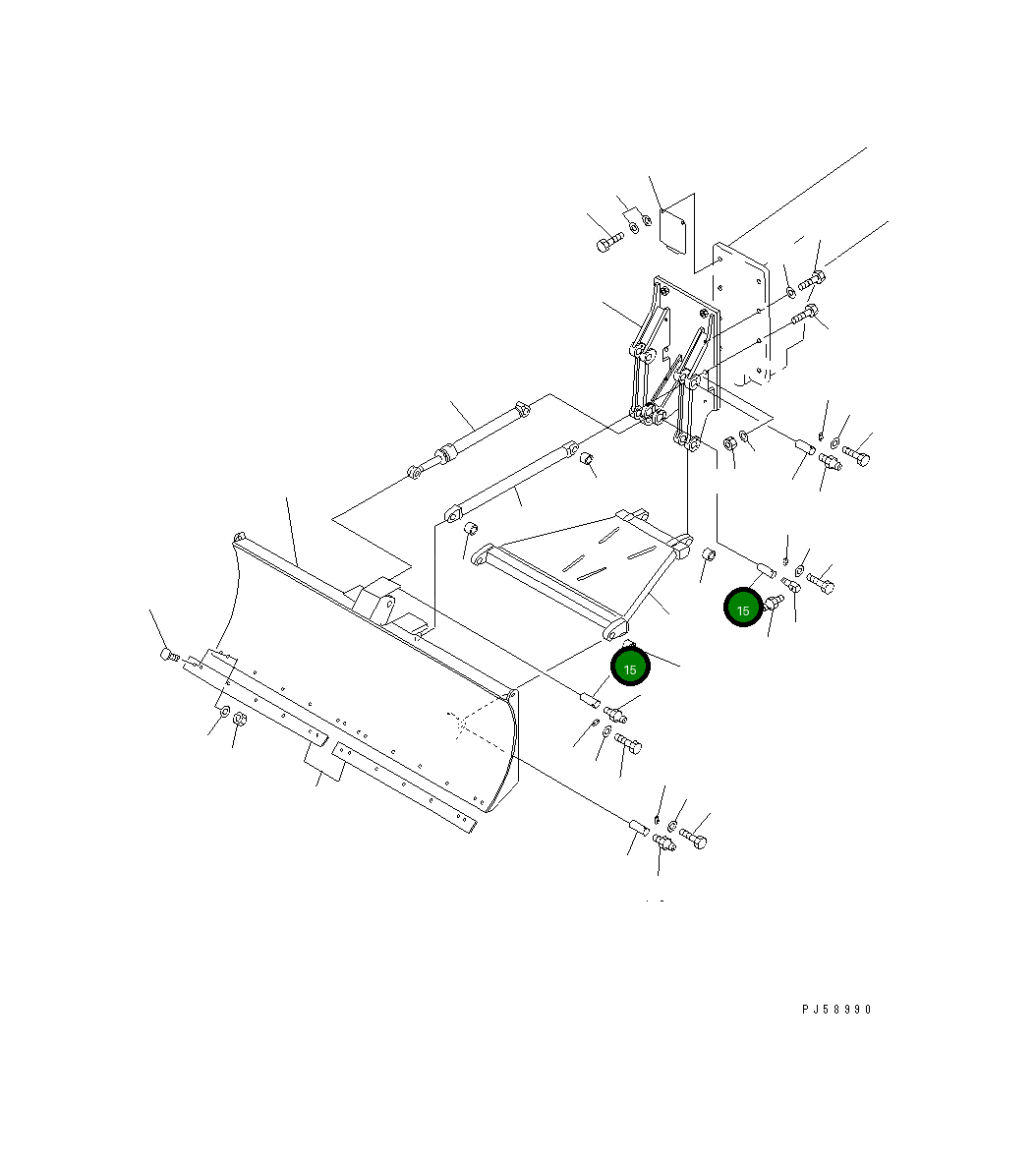 Палец 234-725-1150 Komatsu